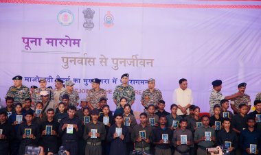 ‘पूना मारगेम – पुनर्वास से पुनर्जीवन’: दण्डकारण्य के 210 माओवादी कैडर लौटे समाज की मुख्यधारा में