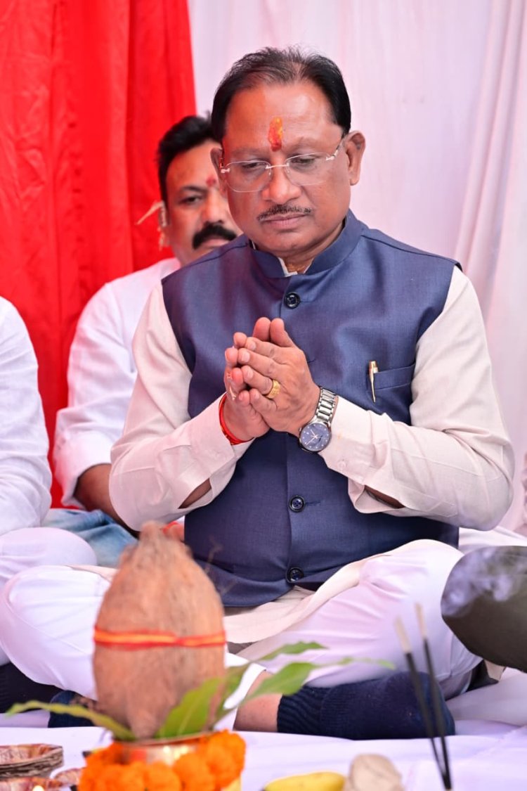 *जशपुर को विकास की नई सौगात: मुख्यमंत्री श्री विष्णु देव साय ने 19.51 करोड़ के 6 विकास कार्यों का किया भूमिपूजन*