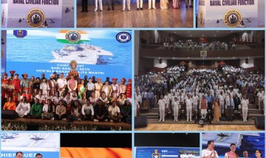 रक्षा राज्य मंत्री संजय सेठ ने भारतीय नौसेना के गैर-वर्दीधारी नौसेना कर्मी समारोह में भाग लिया