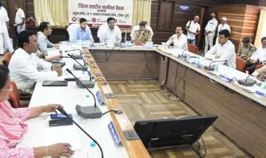 अधिकारी-कर्मचारी अनुशासित और संकल्पित होकर विकसित छत्तीसगढ़ के लिए करें काम: प्रभारी सचिव श्री बोरा'