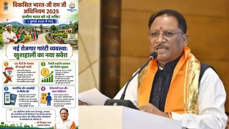 मनरेगा की जगह अब VB-G RAM G कानून: ग्रामीण भारत के लिए 125 दिन रोजगार की नई गारंटी